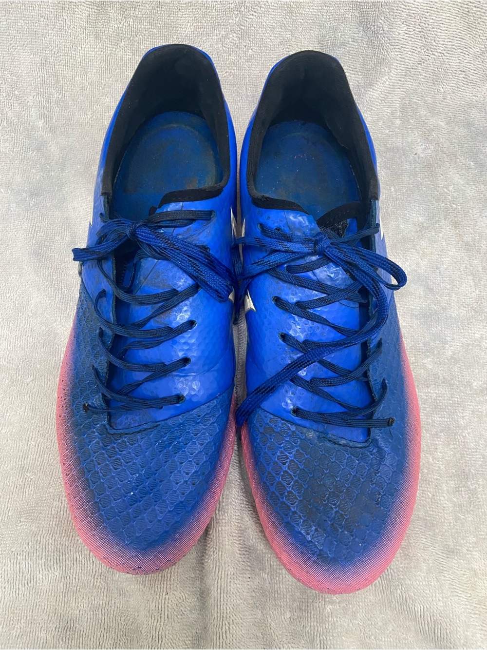 Girls  Blue Athletic Soccer Cleats